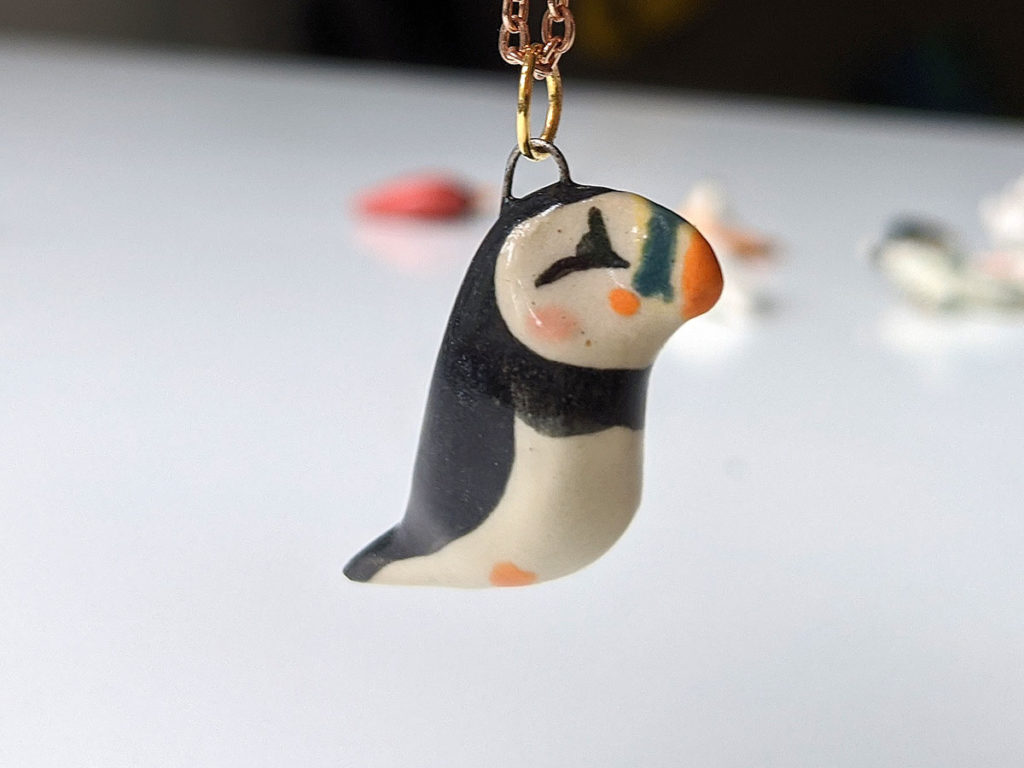 puffin pendant