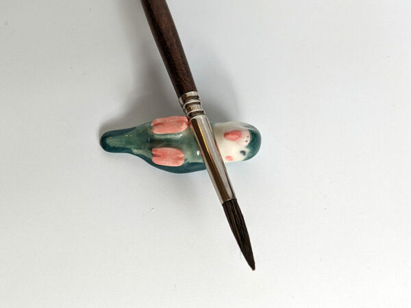 porcelain bird holder