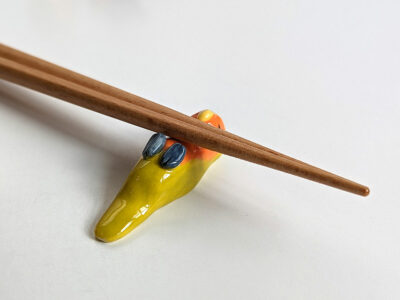 porcelain bird holder
