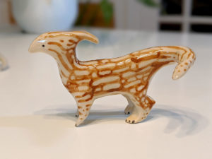 parasaurolophus porcelaine