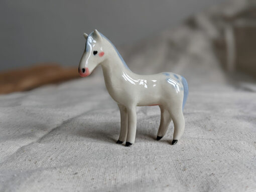 Porcelain Horse Figurine - Image 3