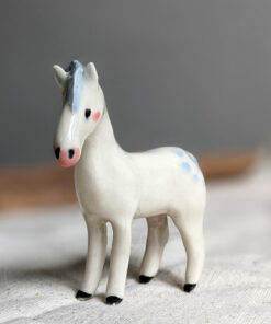 Porcelain Horse Figurine