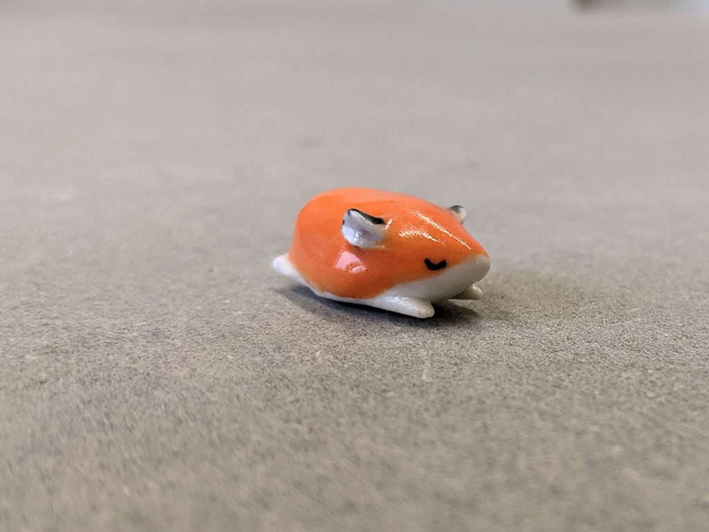 hamster porcelaine