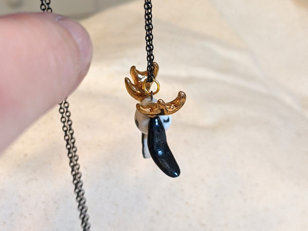 jackalope pendant