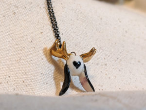 jackalope pendant