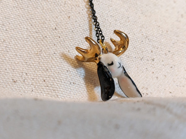 jackalope pendant