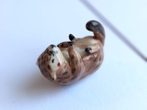 marmot figurine porcelain