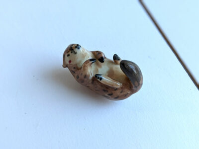 marmot figurine porcelain