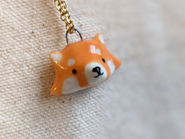 red panda pendant