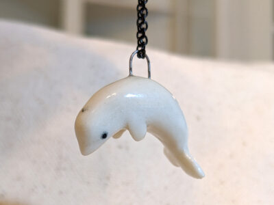 Beluga Whale Pendant
