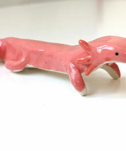 figurine axolotl porcelaine