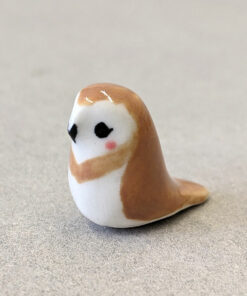 chouette porcelaine