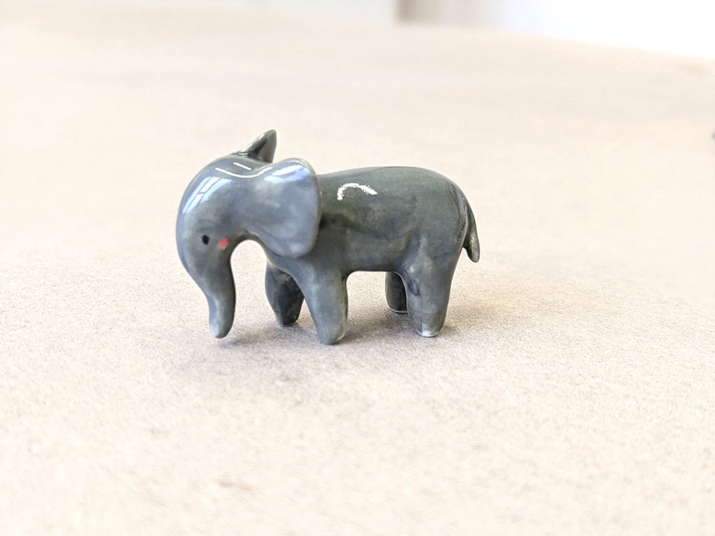 éléphant porcelaine