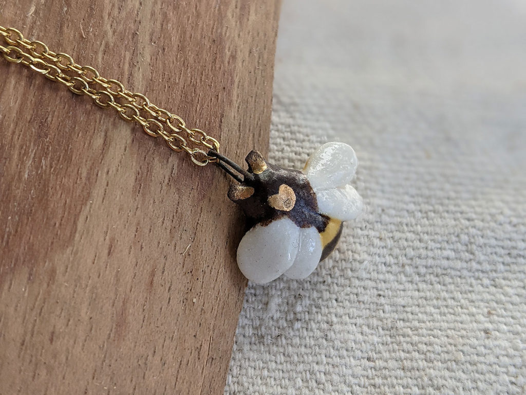 honey bee pendant