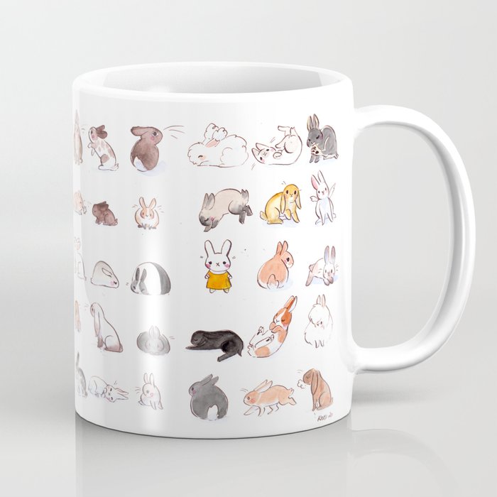 illustration lapins mug