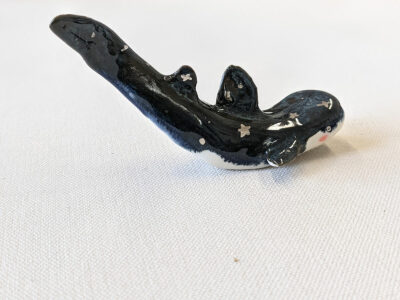 Requin Baleine, bleu nuit et or blanc – Image 6