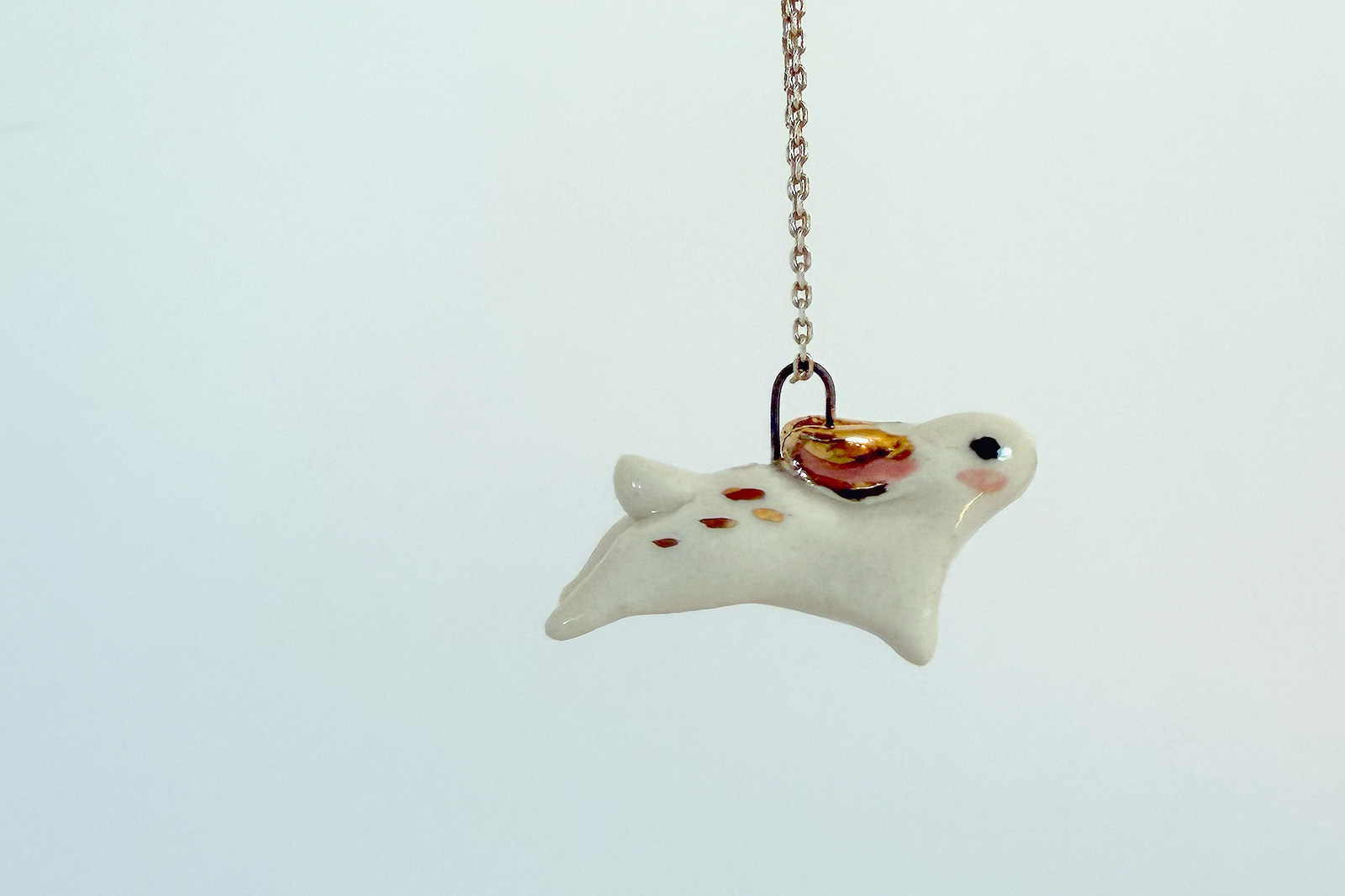 Pendant - White Bunny