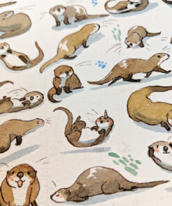 peinture loutre