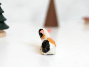 porcelain Guinea Pig Figurine