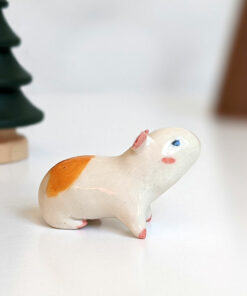 porcelain Guinea Pig Figurine