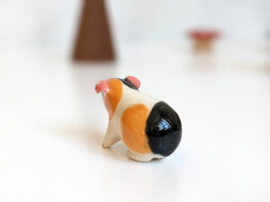 porcelain Guinea Pig Figurine