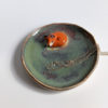 porcelain fox ring dish