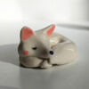 ceramic figurine arctic fox