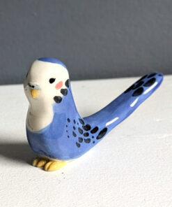 porcelain budgie figurine