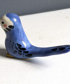 porcelain budgie figurine