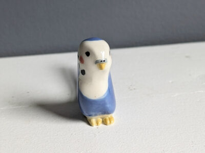 porcelain budgie figurine