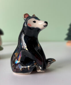 porcelain bear figurine