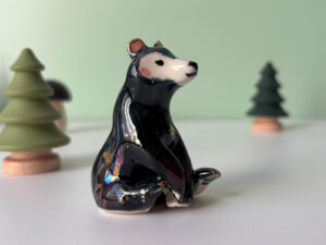 porcelain bear figurine