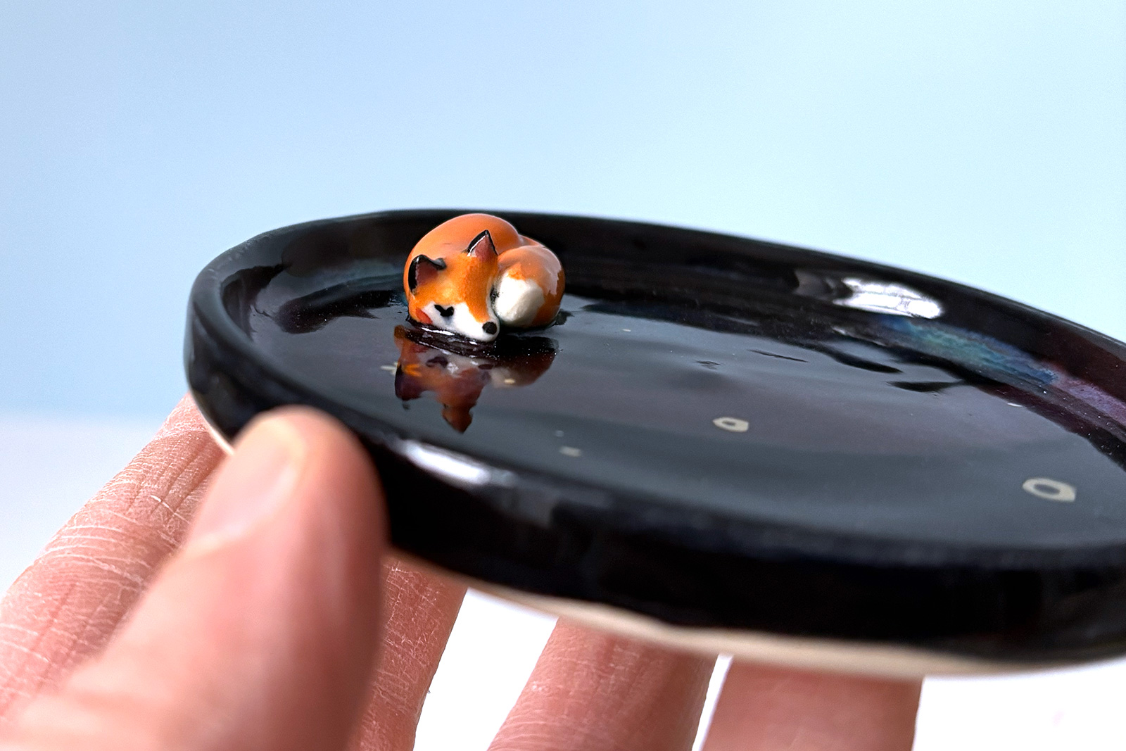 Alternative view of Jewelry Dish - Fox