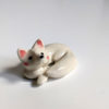 ceramic figurine arctic fox
