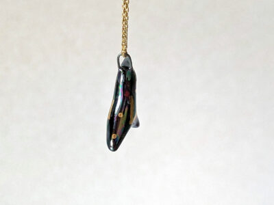 Pendentif Porcelaine - Corbeau – Image 6