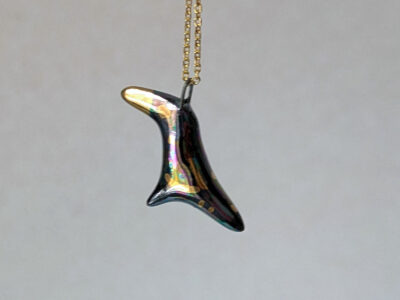 Pendentif Porcelaine - Corbeau – Image 5