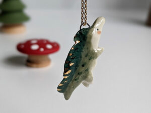 Spinosaurus pendant