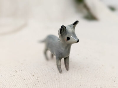 Grey Chihuahua Figurine