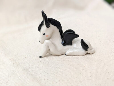 Porcelain Pegasus Figurine