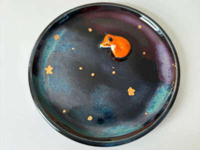 Jewelry Dish - Fox in the Night - Image 4