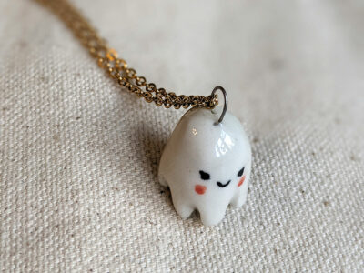 Porcelain Octopus Pendant - Image 7