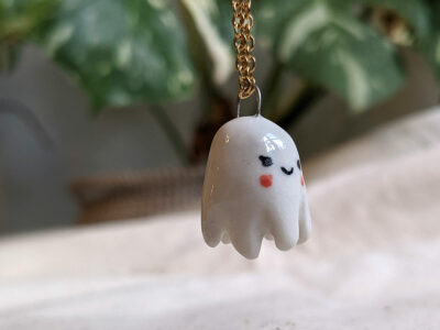 Porcelain Octopus Pendant - Image 5