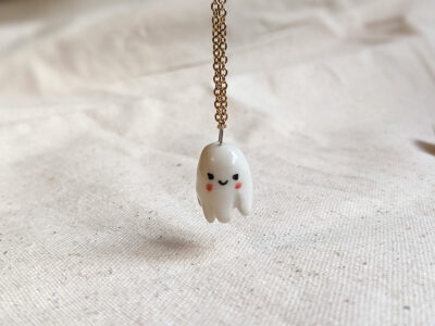 Porcelain Octopus Pendant - Image 4