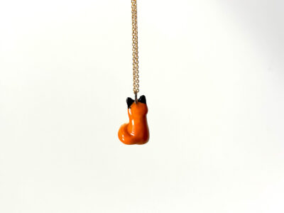 Pendant - Red Fox Sitting - Image 6
