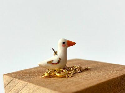 Pendentif - Oie blanche – Image 2