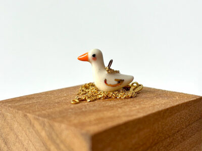 Pendentif - Oie blanche – Image 3