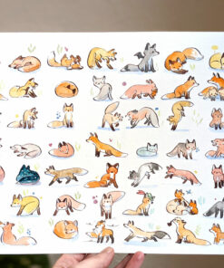 motif renard