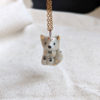 arctic fox pendant