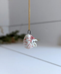 nautilus pendant porcelain