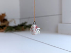 nautilus pendant porcelain